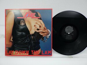 Keel「Lay Down The Law」LP（12インチ）/Shrapnel Records(SH-1014)/洋楽ロック