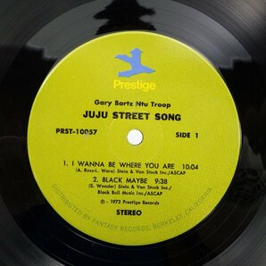 Gary Bartz Ntu Troop「Juju Street Songs」LP（12インチ）/Prestige(PRST-10057)/Jazzの画像2