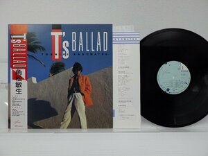 角松敏生「T's Ballad」LP（12インチ）/Air Records(RAL-8832)/Funk / Soul