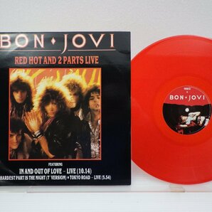 Bon Jovi「Red Hot And 2 Parts Live」LP（12インチ）/Vertigo(VERXR 22)/洋楽ロックの画像1
