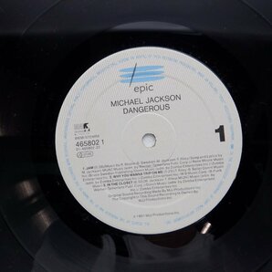Michael Jackson「Dangerous」LP（12インチ）/Epic(EPC 465802 1)/ファンクソウルの画像4
