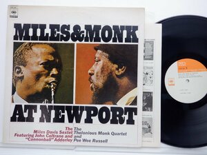 The Miles Davis Sextet「Miles & Monk At Newport」LP（12インチ）/CBS/Sony(15AP 541)/Jazz