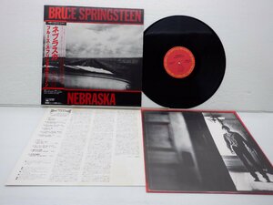 Bruce Springsteen「Nebraska」LP（12インチ）/CBS/Sony(25AP 2440)/洋楽ロック