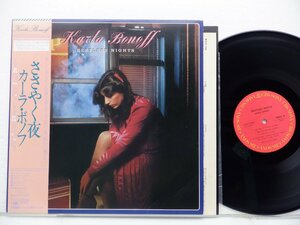 Karla Bonoff「Restless Nights」LP（12インチ）/CBS/Sony(25AP 1699)/洋楽ロック