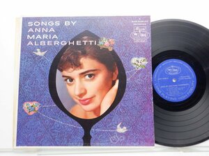 Anna Maria Alberghetti「Songs By Anna Maria Alberghetti」LP（12インチ）/Mercury Wing(MGW 12135)/ジャズ