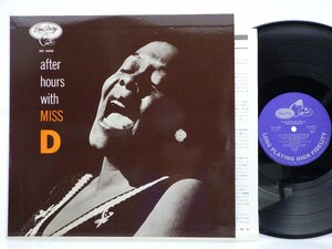 Dinah Washington「After Hours With Miss D」LP（12インチ）/EmArcy(MG 36028)/ジャズ