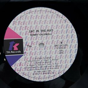Bobby Caldwell「Cat In The Hat」LP（12インチ）/T.K. Records(20AP 2323)/洋楽ポップスの画像2