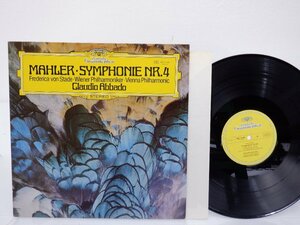 アバド「Mahler Symphonie No.4」LP（12インチ）/Deutsche Grammophon(MG 1146)/クラシック