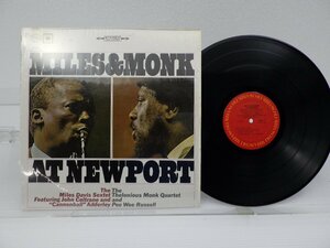 The Miles Davis Sextet「Miles & Monk At Newport」LP（12インチ）/Columbia(CS 8978)/Jazz