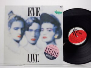 Eve「Live」LP（12インチ）/Japan Record(28JAL-3127)/邦楽ポップス