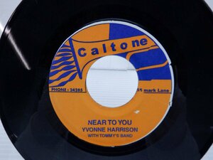 YVONNE HARRISON / CLAUDETTE THOMAS「NEAR TO YOU / ROSES ARE RED.MY LOVE」EP(24285)/レゲエ