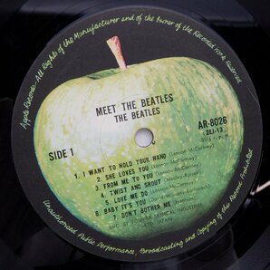 The Beatles(ビートルズ)「Meet The Beatles!(ミート・ザ・ビートルズ)」LP（12インチ）/Apple Records(AR-8026)/ロックの画像2