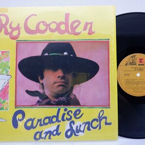 Ry Cooder「Paradise And Lunch」LP（12インチ）/Reprise Records(MS 2179)/Rockの画像1