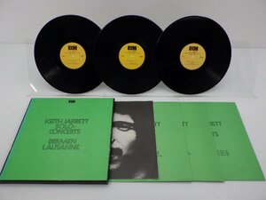 Keith Jarrett(キース・ジャレット)「Solo Concerts(ソロ・コンサート)」LP（12インチ）/ECM Records(PA-3031～3)/ジャズ