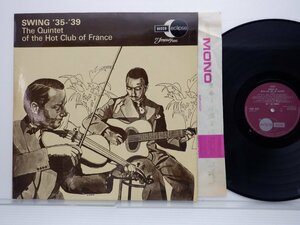 The Quintet Of The Hot Club Of France /Quintette Du Hot Club De France「Swing '35-'39」LP（12インチ）/Eclipse(ECM 2051)/ジャズ