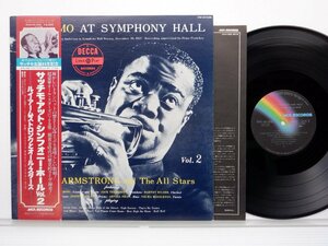 Louis Armstrong And The All Stars「Satchmo At Symphony Hall Vol.2」LP（12インチ）/MCA Records(VIM-4618 (M))/ジャズ