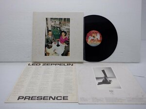 Led Zeppelin(レッド・ツェッペリン)「Presence(プレゼンス)」LP（12インチ）/Swan Song(P-10160N)/ロック