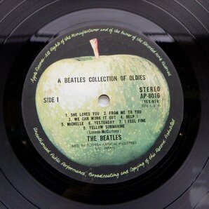 【黒盤】The Beatles(ビートルズ)「A Beatles Collection Of Oldies(オールディーズ)」LP（12インチ）/Apple Records(AP-8016)/ロックの画像2