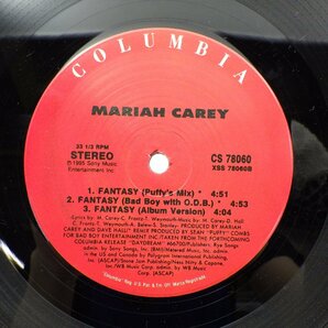 Mariah Carey(マライア・キャリー)「Fantasy」LP（12インチ）/Columbia(44X 78044)/Electronicの画像2