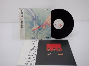 Yellow Magic Orchestra(イエロー・マジック・オーケストラ)「BGM」LP（12インチ）/Alfa(ALR-28015)/テクノ