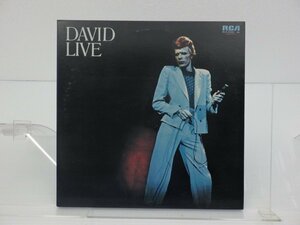 【見本盤】David Bowie(デビッド・ボウイー)「David Live(デビッド・ライブ)」LP（12インチ）/RCA(RCA-9105~06)/Rock
