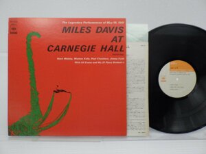 Miles Davis(マイルス・デイヴィス)「Miles Davis At Carnegie Hall」LP（12インチ）/CBS/Sony(SOPZ-24)/ジャズ