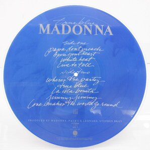 【見本盤】Madonna(マドンナ)「True Blue(トゥルー・ブルー)」LP（12インチ）/Sire(P-15004)/ロックの画像2