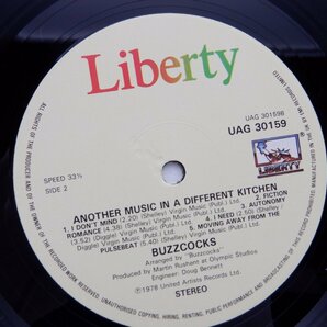 Buzzcocks「Another Music In A Different Kitchen」LP（12インチ）/Liberty(UAG 30159)/洋楽ロックの画像2