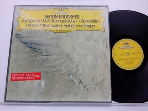 カラヤン/ブルックナー「交響曲第4番 ロマンティック」LP（12インチ）/Deutsche Grammophon(2530 674)/クラシック