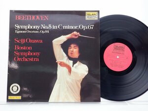 小澤征爾/Ludwig van Beethoven「Symphony No. 5 In C Minor Op. 67 / Egmont Overture Op. 84」LP/Telarc Digital(DG-10060)