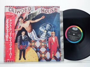 【帯付】Crowded House(クラウデッド・ハウス)「Crowded House」LP（12インチ）/Capitol Records(ECS-91219)/Electronic