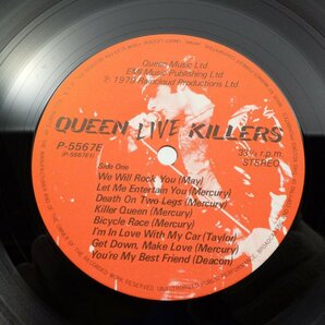 【2LP/国内盤】QUEEN(クイーン)「Live Killers(ライブ・キラーズ)」LP（12インチ）/Elektra(P-5567-8E)/洋楽ロックの画像2