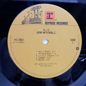 Joni Mitchell(ジョニ・ミッチェル)「Blue」LP（12インチ）/Reprise Records(MS 2038)/Popの画像2