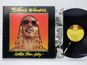 Stevie Wonder「Hotter Than July」LP（12インチ）/Motown(T8 373MI)/ファンクソウル