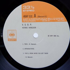 Herbie Hancock「V.S.O.P.」LP（12インチ）/CBS/Sony(40AP 530~1)/ジャズの画像2