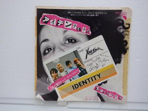 【見本盤】X-Ray Spex「Identity」EP（7インチ）/EMI(EMR-20589)/洋楽ロック