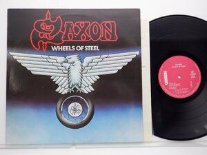 Saxon(サクソン)「Wheels Of Steel(暴走ドライヴィン)」LP（12インチ）/Carrere(P-10870G)/洋楽ロック