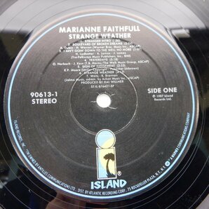 Marianne Faithfull「Strange Weather」LP（12インチ）/Island Records(90613-1)/洋楽ロックの画像2
