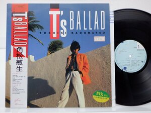 角松敏生「T's Ballad」LP（12インチ）/Air Records(RAL-8832)/Funk / Soul