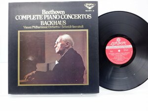 ウィルヘルム・バックハウス/イッセルシュテット「ベートーヴェン「ピアノ協奏曲全集」」LP/London Records(SLC1871~1873)