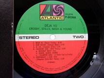 Crosby Stills Nash & Young「Deja Vu」LP（12インチ）/Atlantic(P-8036A)/洋楽ロック_画像2