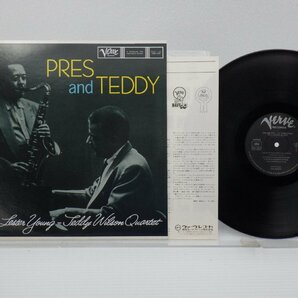 The Lester Young-Teddy Wilson Quartet「Pres And Teddy」LP（12インチ）/Verve Records(20MJ 0025)/Jazzの画像1