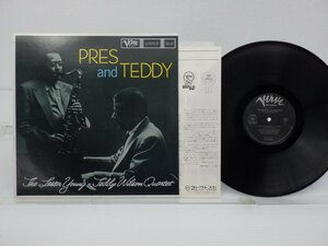 The Lester Young-Teddy Wilson Quartet「Pres And Teddy」LP（12インチ）/Verve Records(20MJ 0025)/Jazz