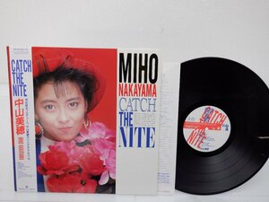 中山美穂「Catch The Nite」LP（12インチ）/King Records(K28A-850)/ポップス