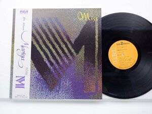 竹内まりや「Miss M」LP（12インチ）/RCA Records(RHL-8503)/ポップス