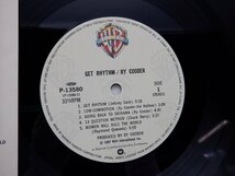 Ry Cooder「Get Rhythm」LP（12インチ）/Warner Bros. Records(P-13580)/洋楽ロック_画像2