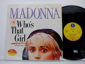 Madonna「Who's That Girl」LP（12インチ）/Sire(W8341T)/洋楽ポップス