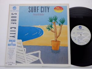 【帯付】Bread & Butter(ブレッド＆バター)「Surf City」LP（12インチ）/TDK Records(T28A-1030)/フォーク