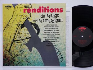 Bill De Arango(ビル・デアランゴ)「Renditions(レンディションズ)」LP（12インチ）/Emarcy(195J-10086)/Jazz