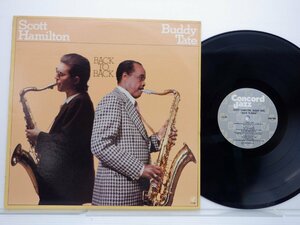 Scott Hamilton「Back To Back」LP（12インチ）/Concord Jazz(CJ-85)/ジャズ